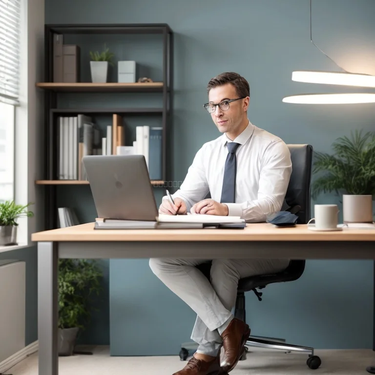 契約書をチェックする専門スタッフのイメージ