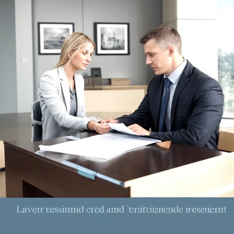 トラブル相談をするスタッフのイメージ